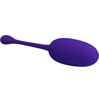 Uovo Vibrante in Silicone Viola con 12 Modalità di Vibrazione Personalizzabili